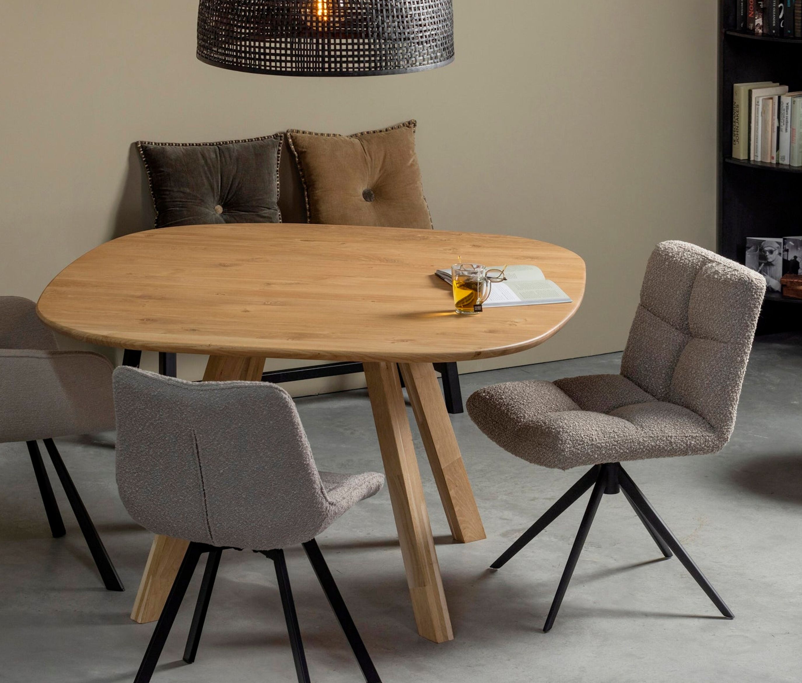 Thumbnail - Tchibo - Woood Tisch »Tablo« - 130x130x75cm - braun - Eichenholz