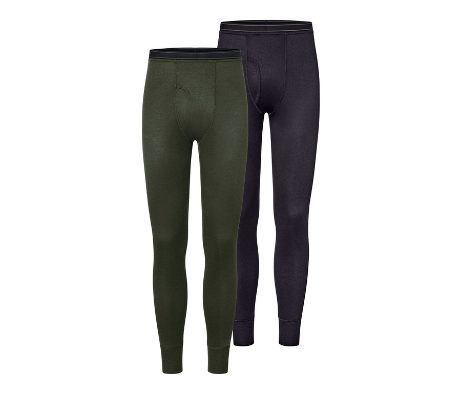 Zwei Thermo-Funktionsunterhosen.