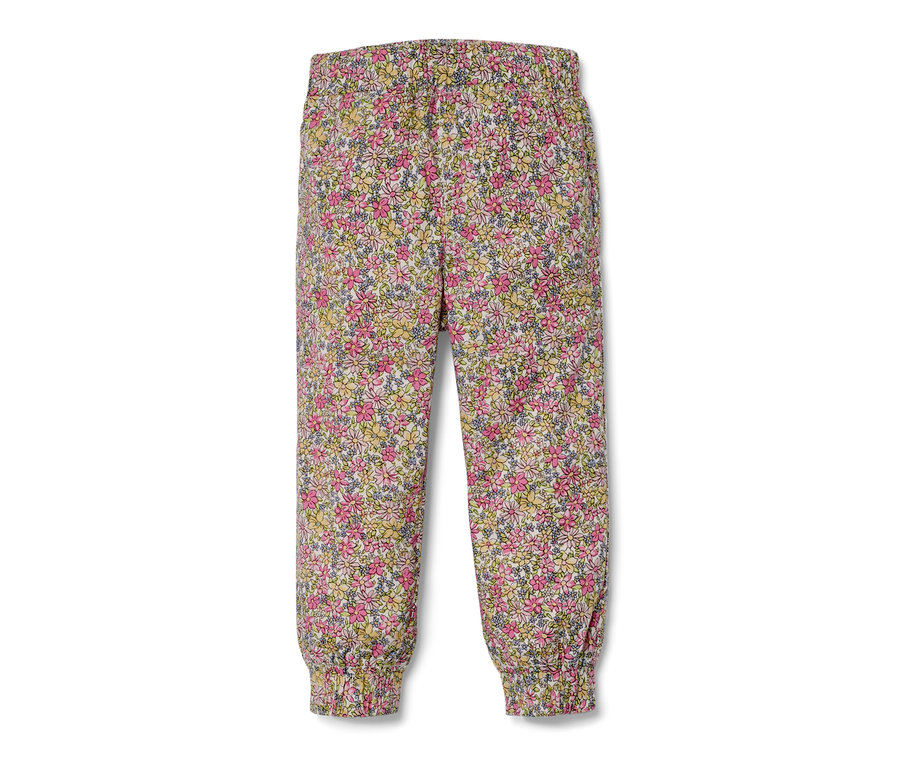 Kinder-Pull-on-Pants – Fit »Ella«, mit Blumenmuster.