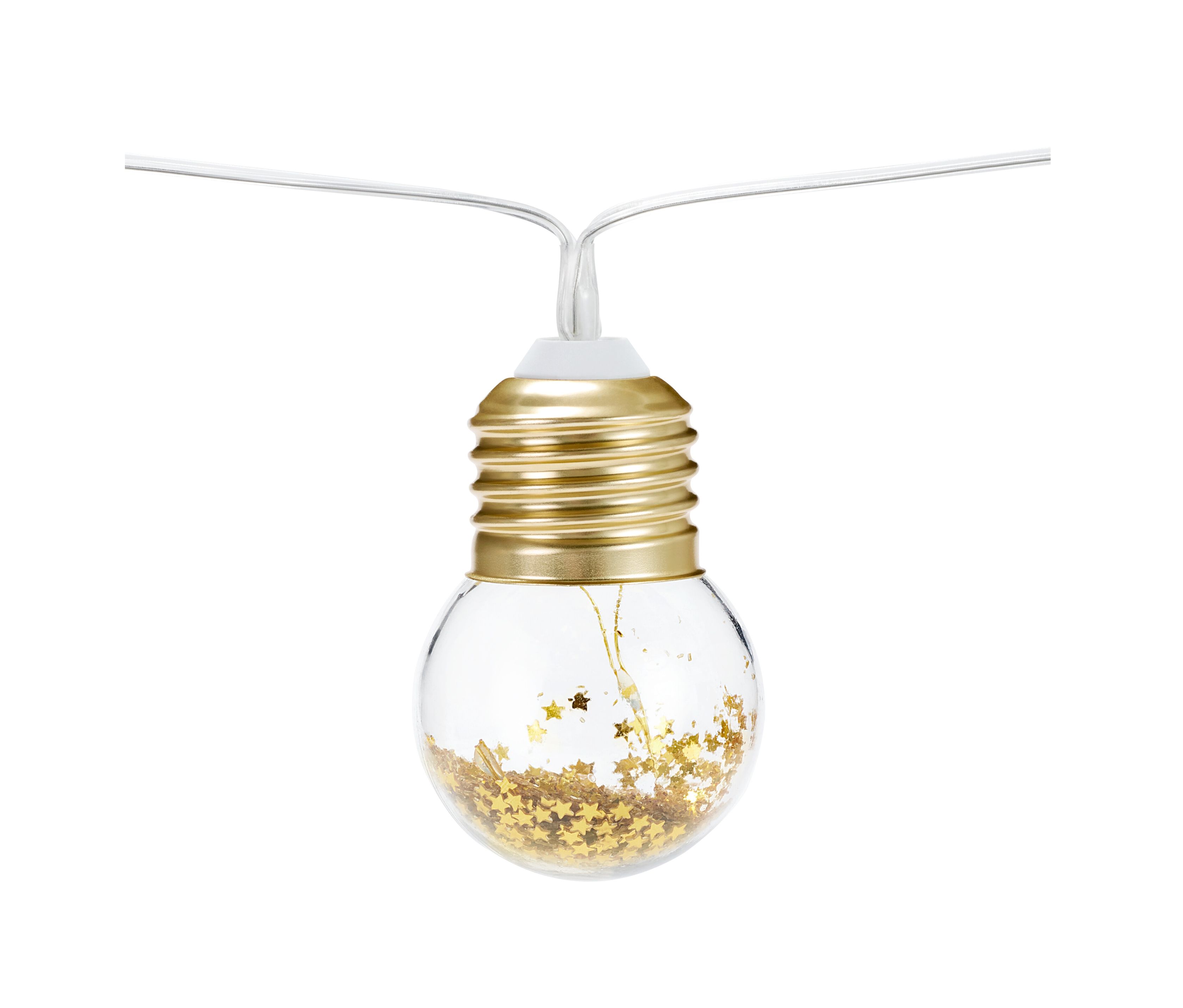 Thumbnail - Tchibo - LED-Glühbirnen-Lichterkette - gold