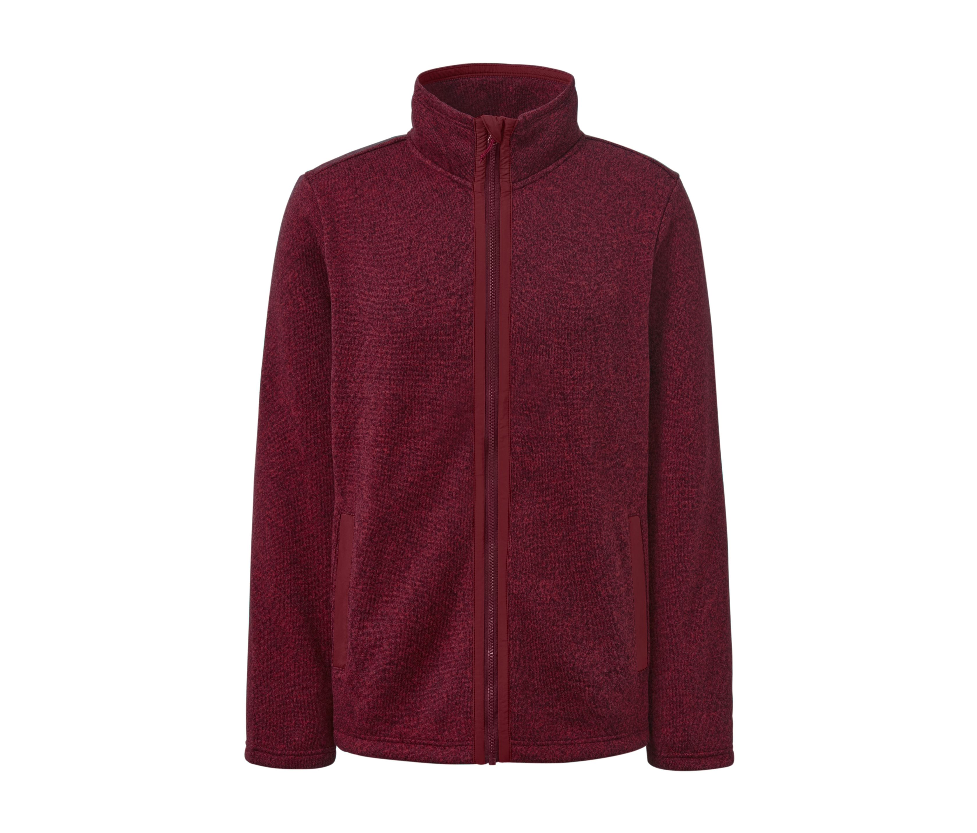 Tchibo - Strickfleece-Jacke - Herren - Gr. XXL - bordeaux