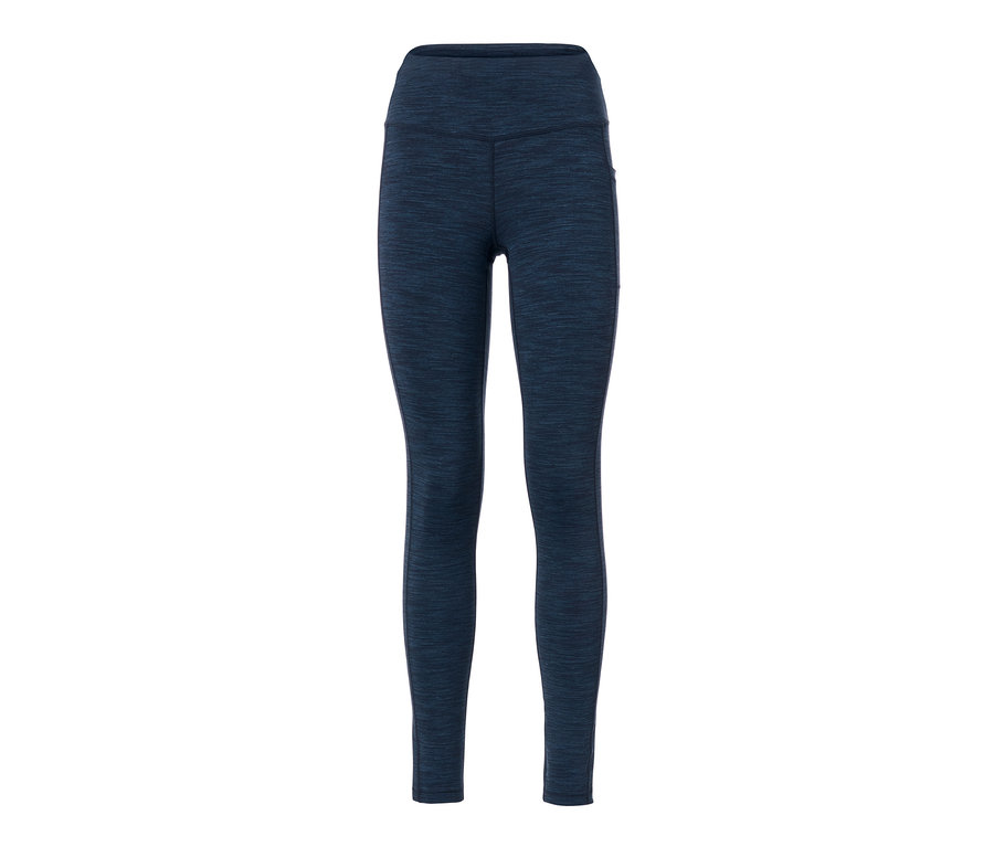 Dunkelblaue Sporttights.