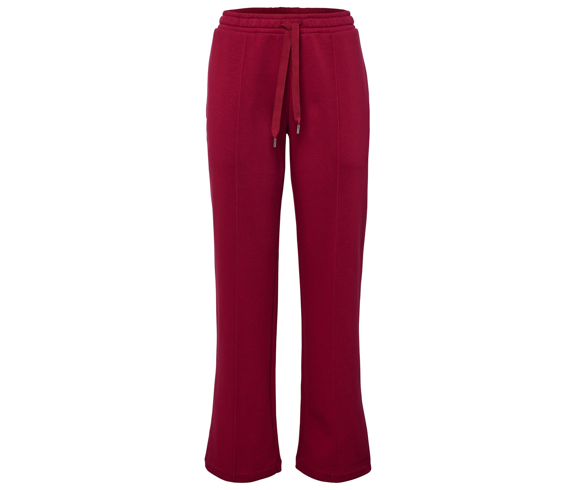 Loungehose - Damen - Gr. XL - dunkelrot - dunkelrot