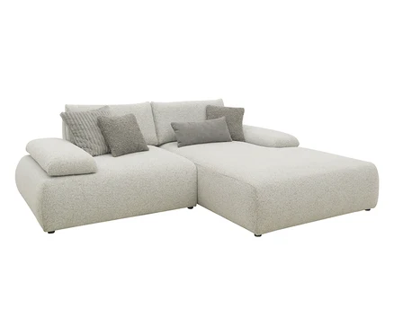 DOMO Ecksofa »Bela«, rechts, mit Armlehne und Staufach.