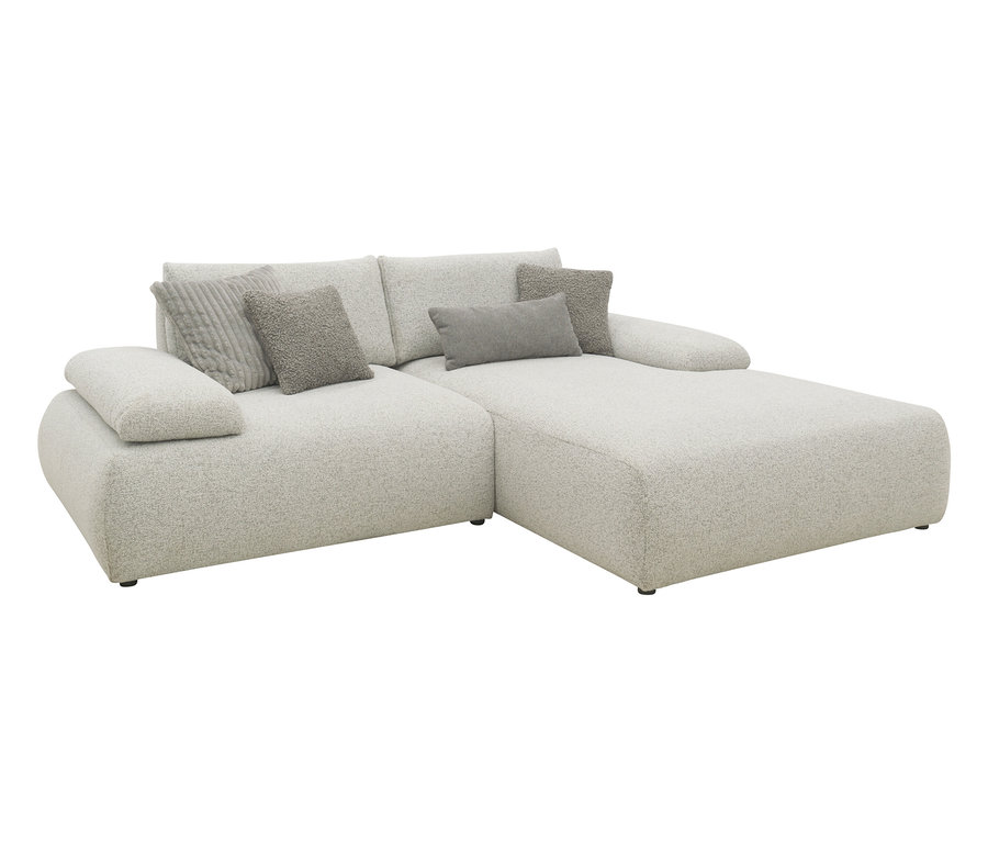 DOMO Ecksofa »Bela«, rechts, mit Armlehne und Staufach.