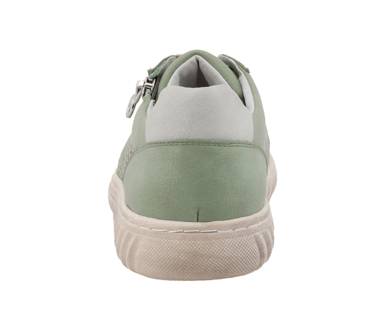 Detailansicht von hinten des Romika Sneakers, PU salbei.