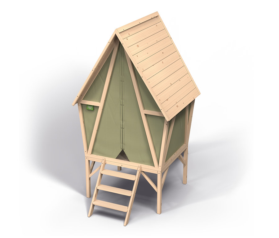 EXIT Spielhaus »Yuki 300« mit Rutsche.