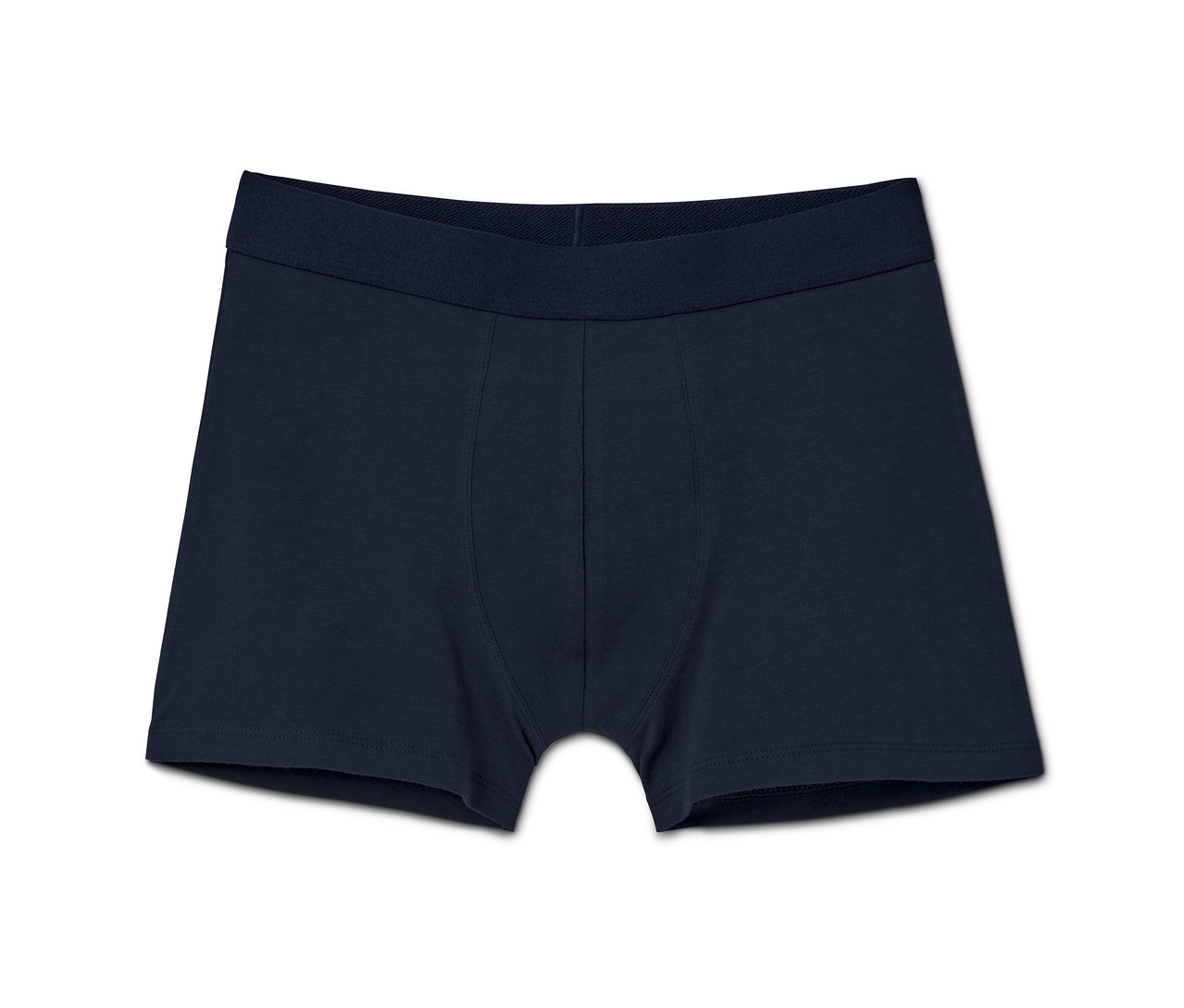 Eine marineblaue 5 Slipboxer.