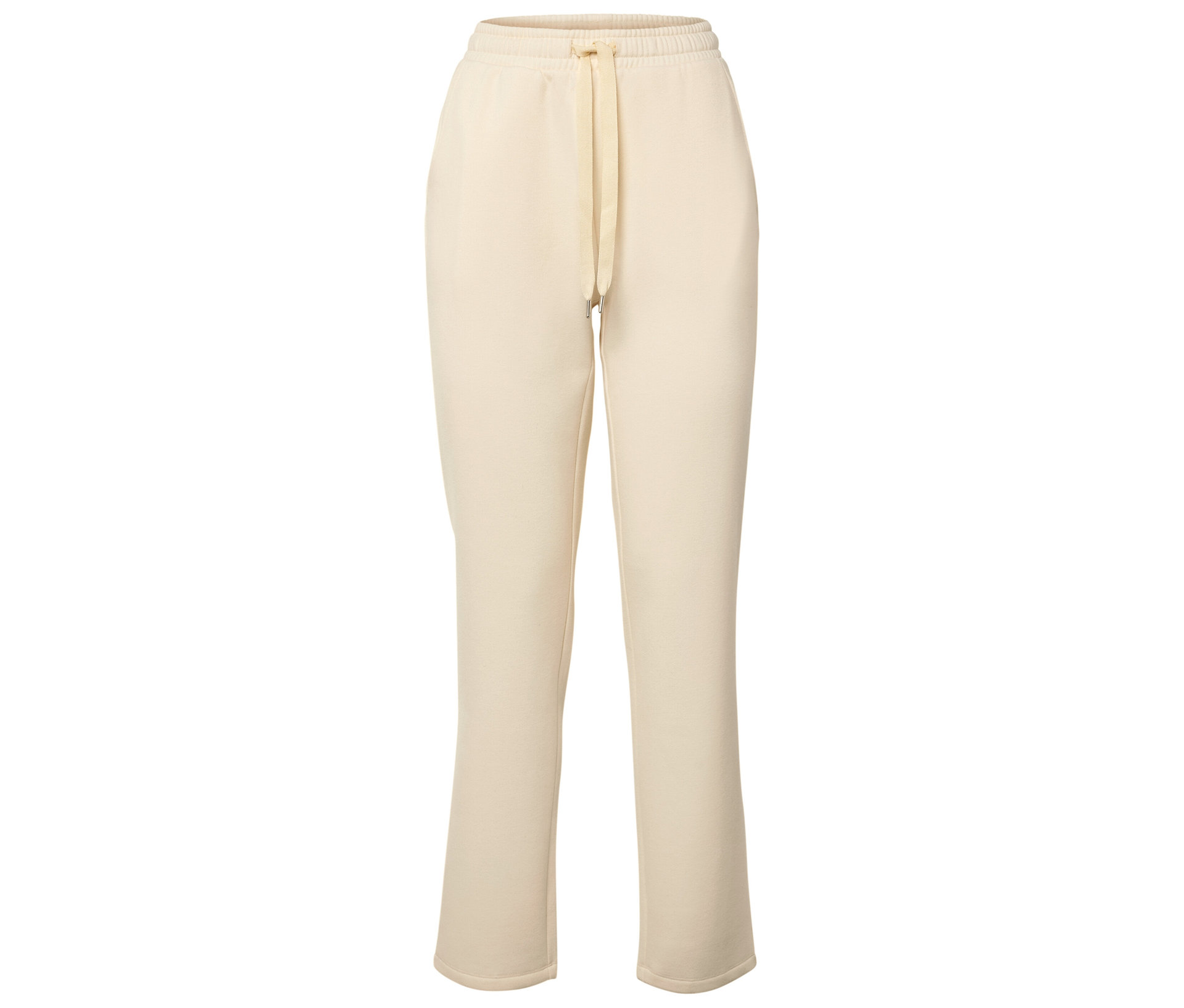 Loungewear-Hose - Damen - Gr. M - creme - creme