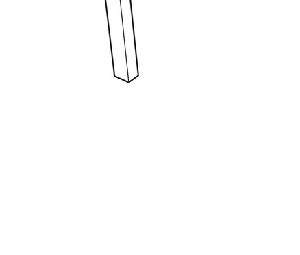Illustration eines Hochlehners mit Textilgeflecht.
