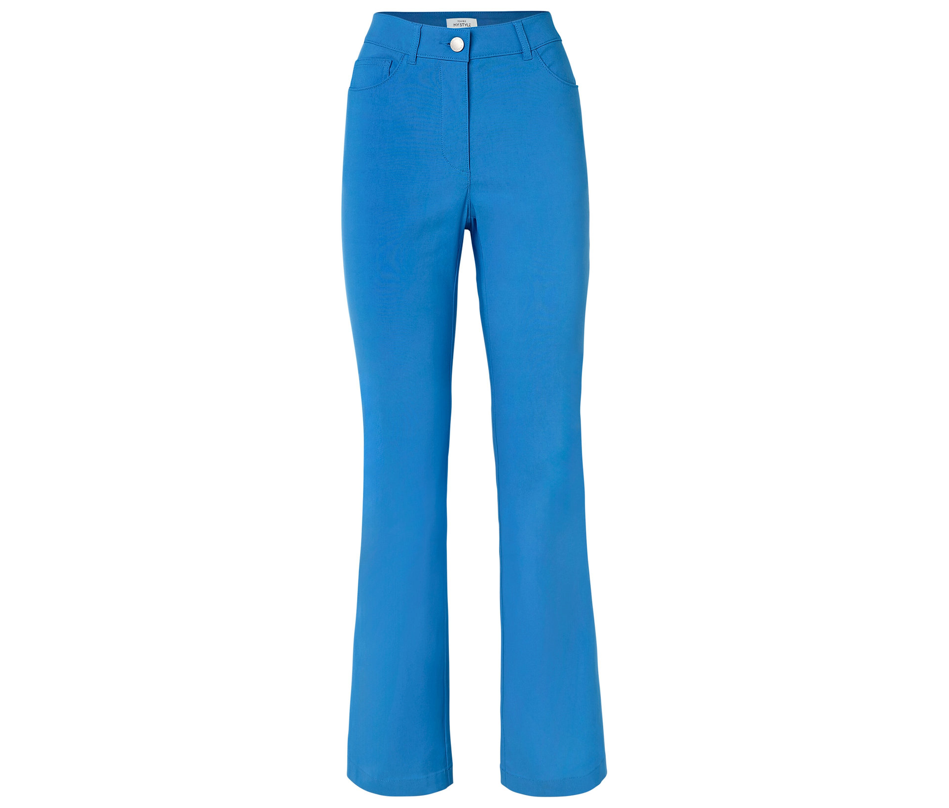 Bengalin-Hose Bootcut - Damen - Gr. 48 - blau - blau
