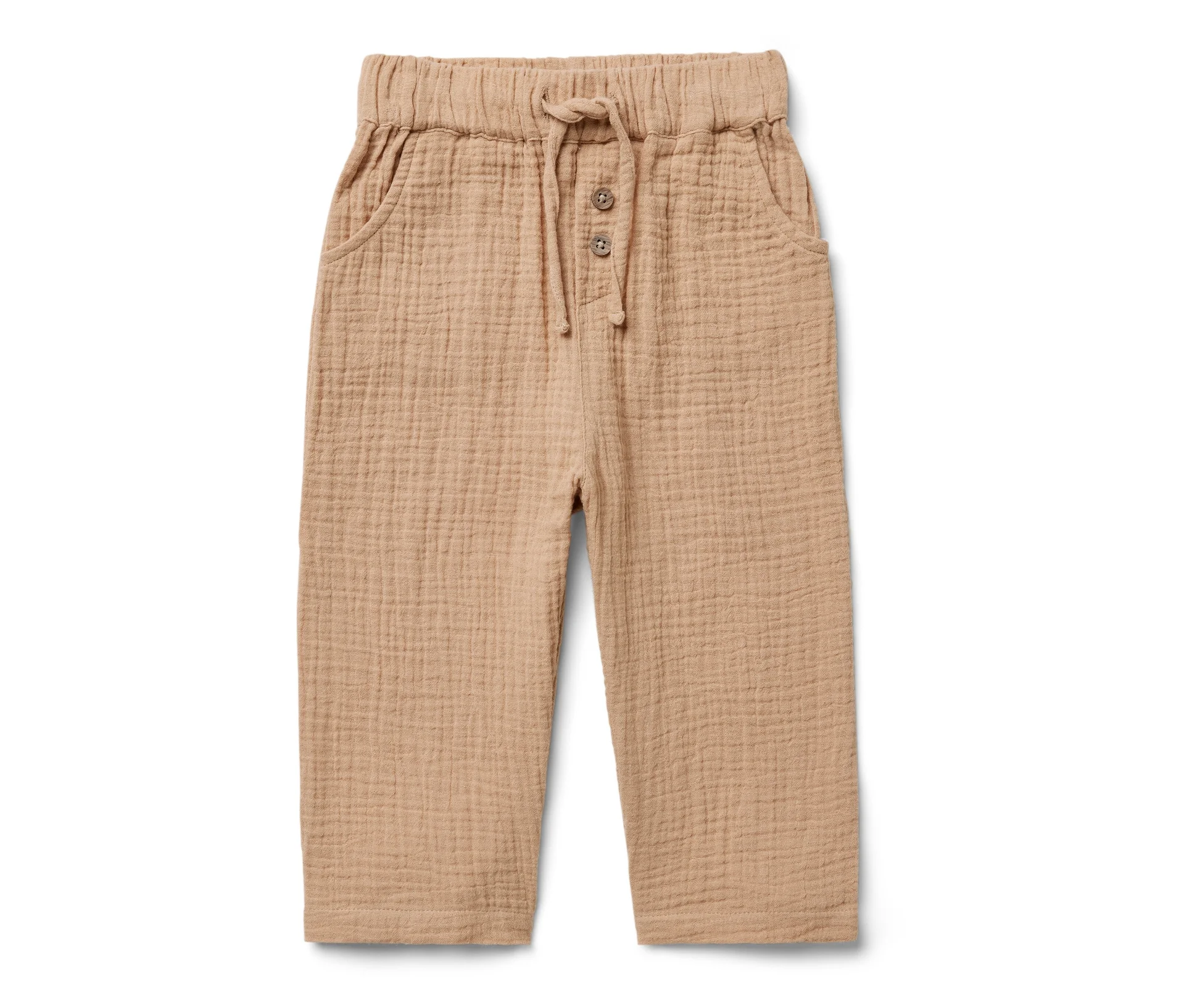 Tchibo - Kinder-Musselin-Hose - Baby - Gr. 86/92 - beige
