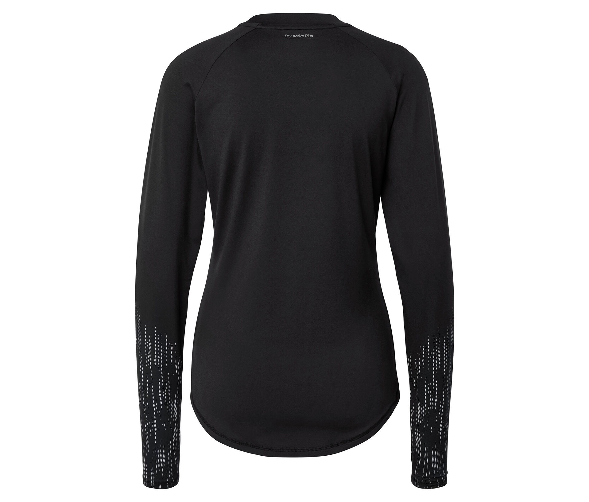 Langarm-Funktionsshirt - Damen - Gr. L - silber - silber
