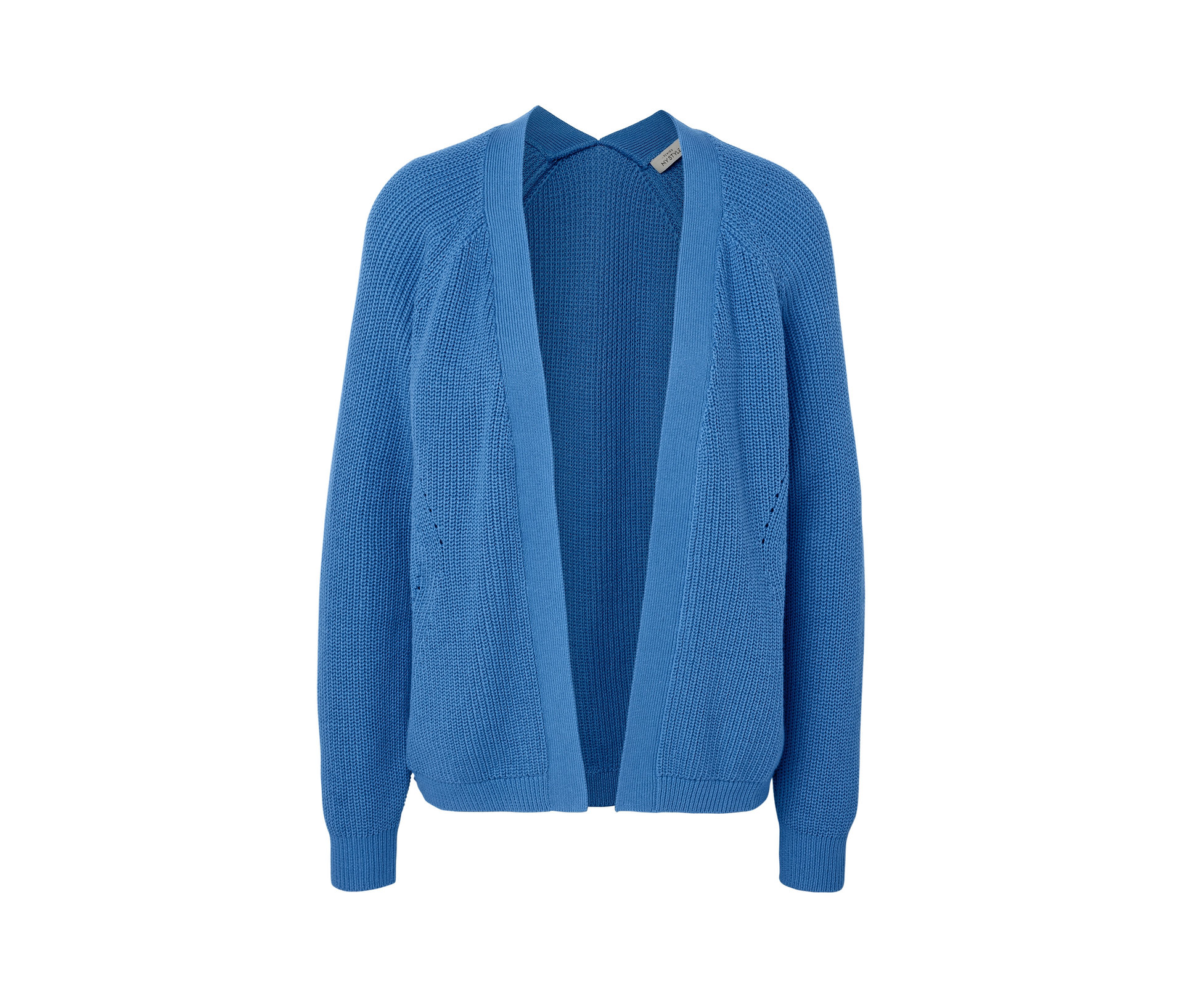 Offener Cardigan - Damen - Gr. L - blau - blau