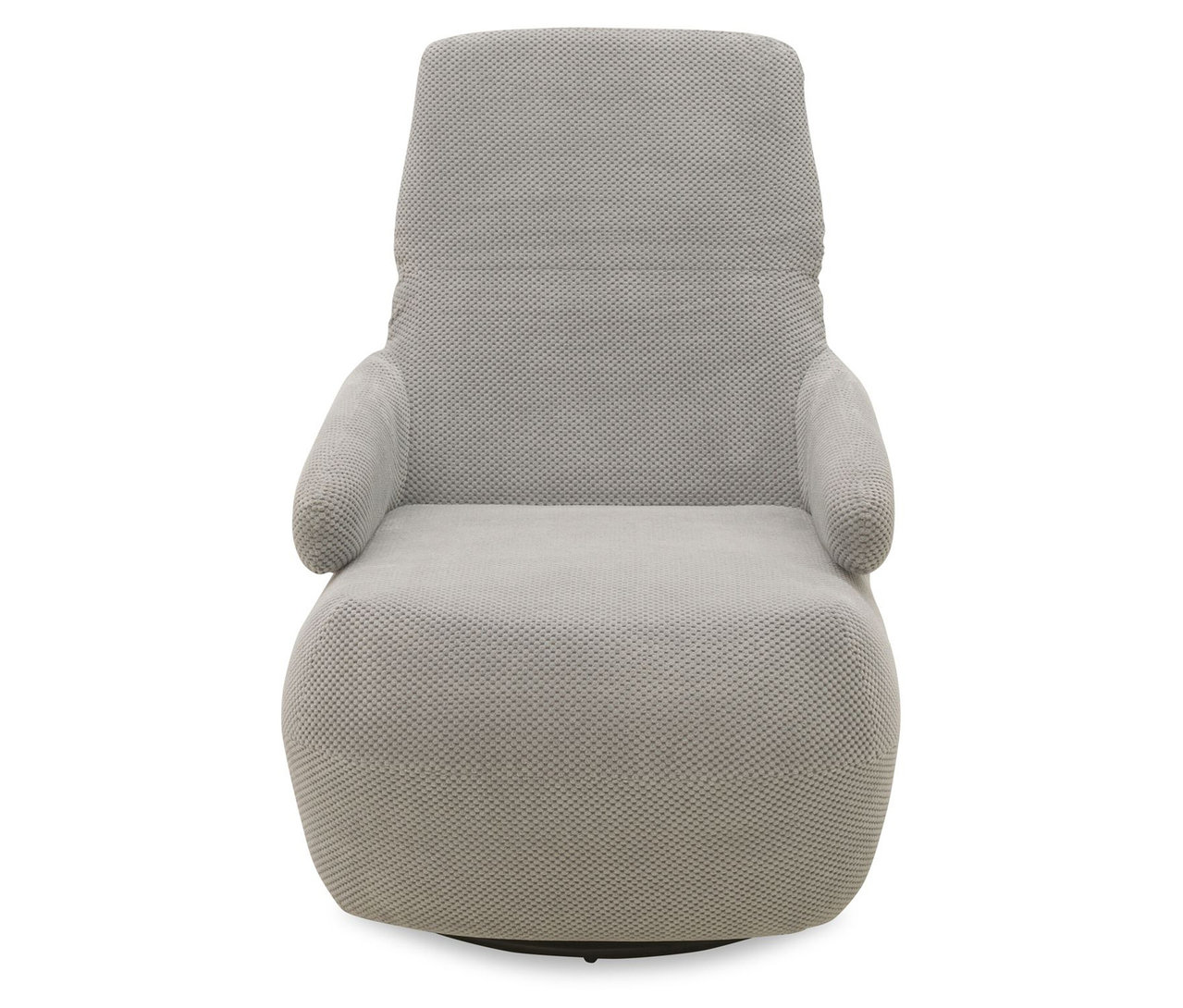 Grauer Domo Drehsessel »Valencia« mit Drehfunktion.