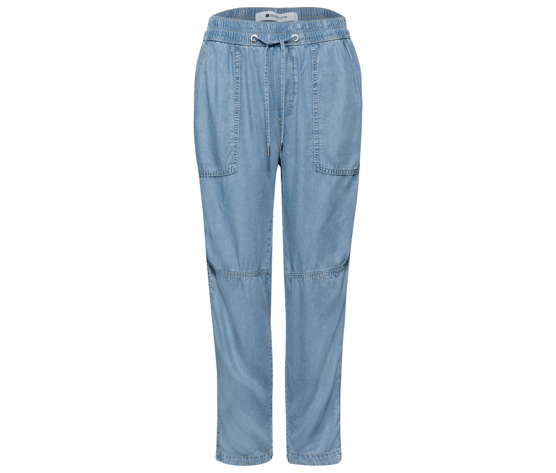 Joggpants - Damen - Gr. 36 - hellblau - hellblau