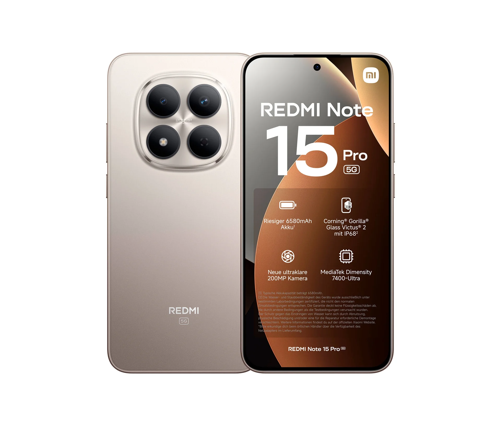 Xiaomi Redmi Note 15 Pro 5G Titanium Color 8 Gb + 256 Gb - Bild 4