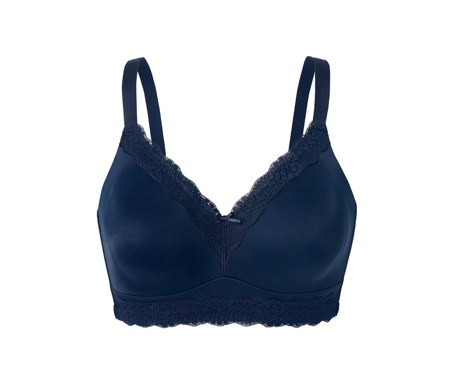 Detailansicht eines Soft-BHs mit Spitze.