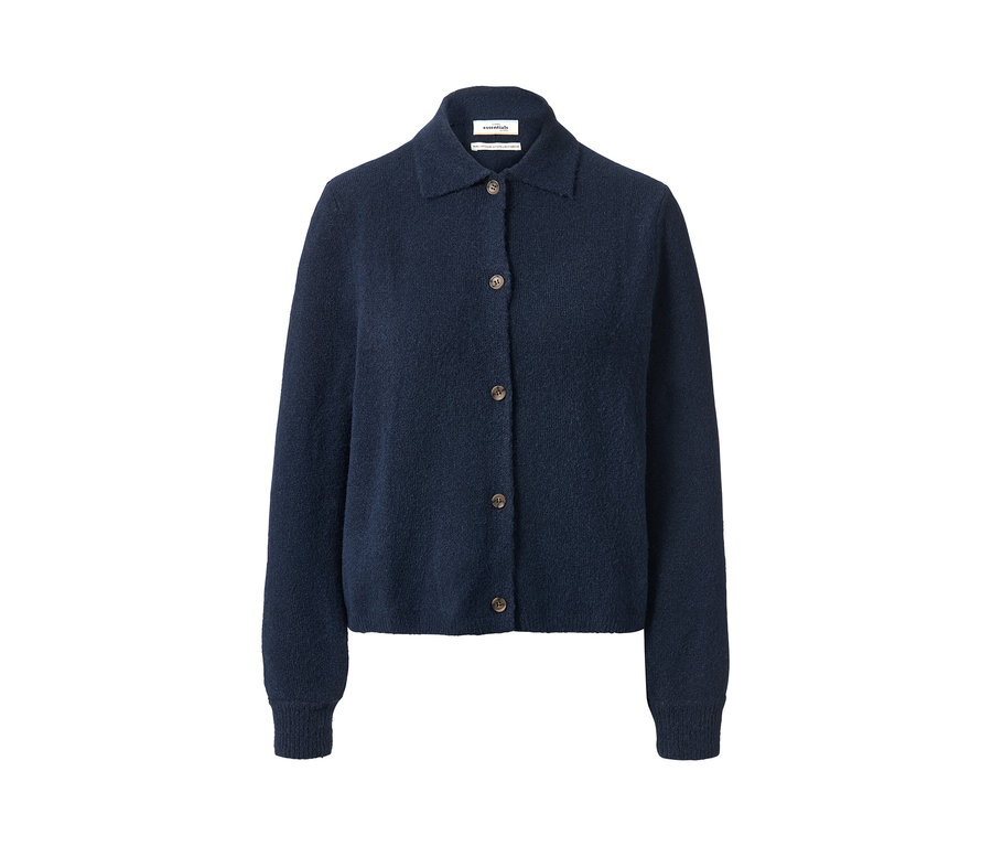 Emergency Rescue Debbie Short Cardigan Gestuz Neo Noir PIXIE KNIT