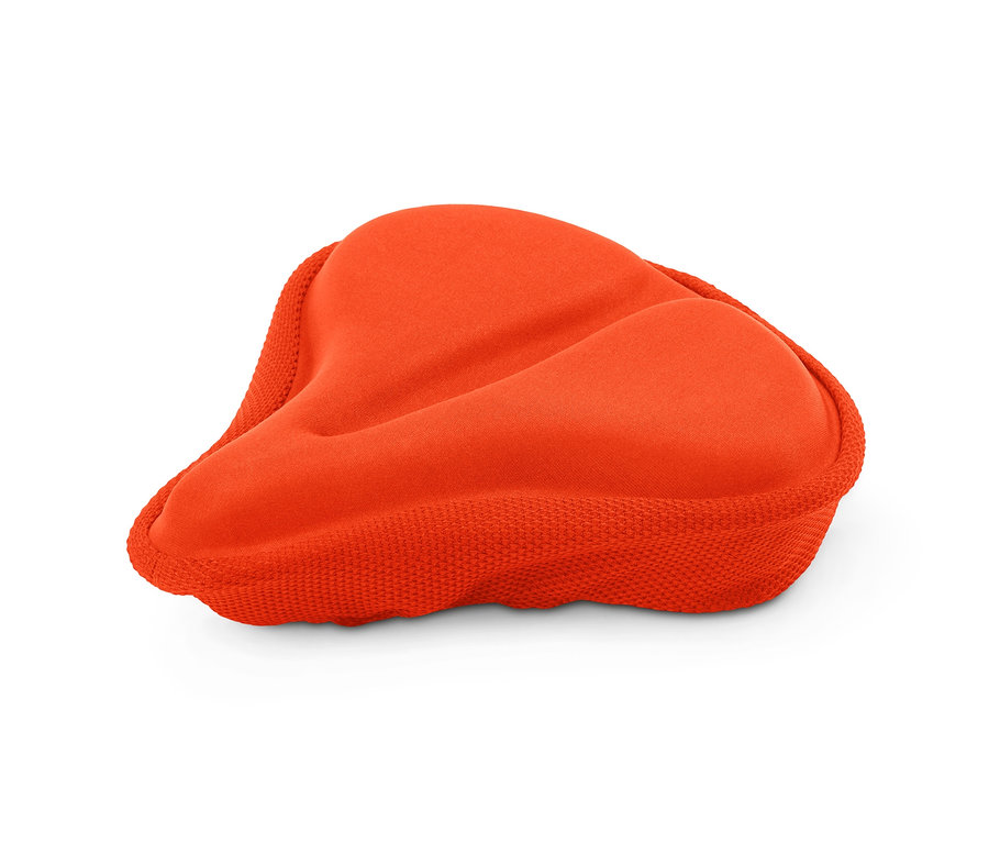 Oranger Sattelbezug Memoryfoam.