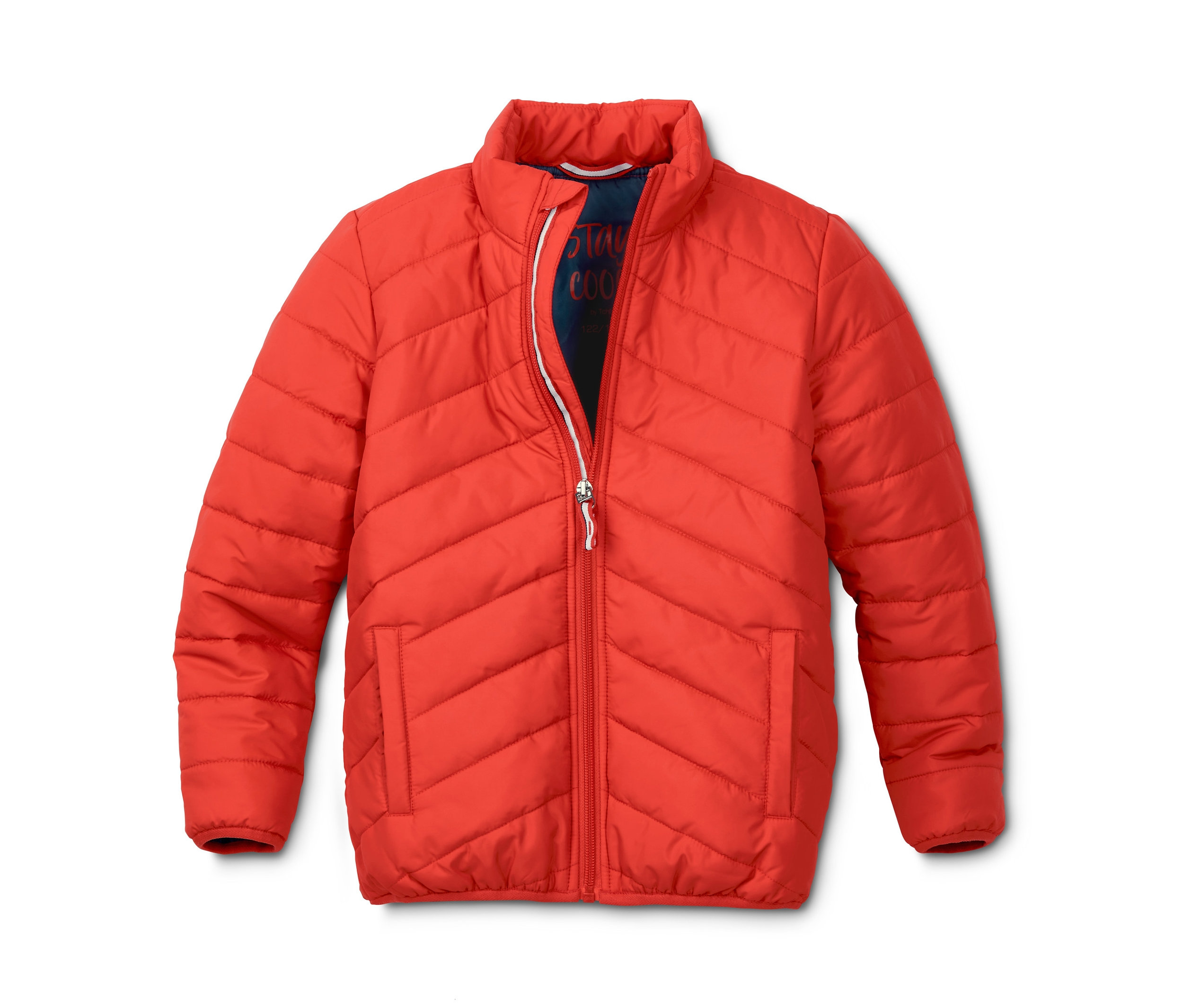 Tchibo - Ki.Mä.-Steppjacke - Kinder - Gr. 122/128 - orange