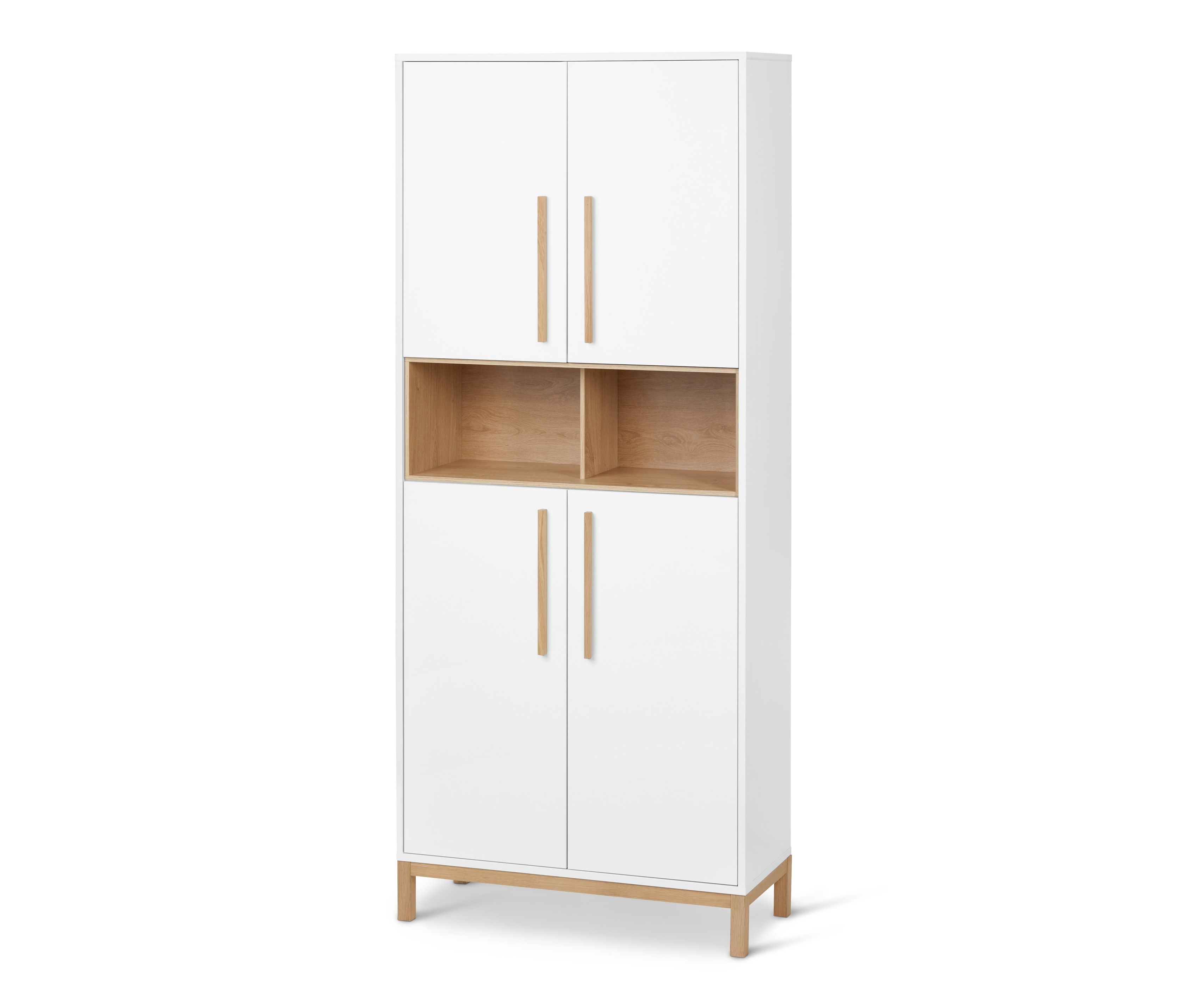 Thumbnail - Tchibo - Bad-Hochschrank »Eklund« - 80x35x190cm - braun - Holz / Eichenholz / Eichenholz