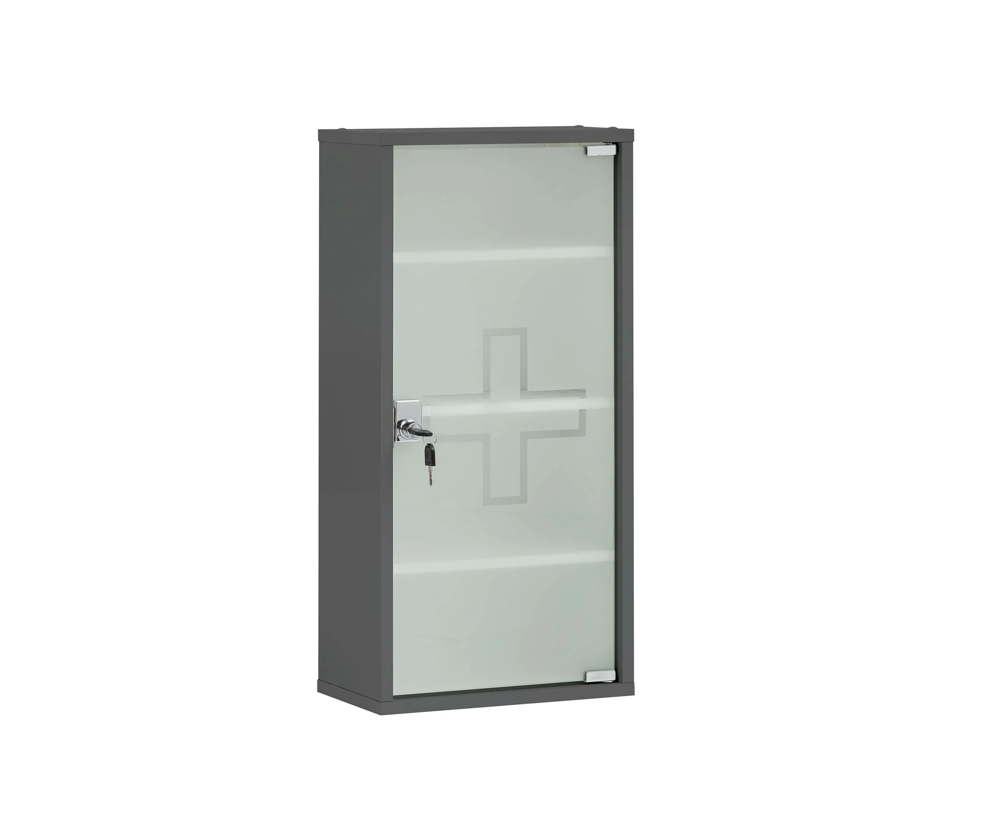 Tchibo - Medikamentenschrank - 34,5x19,5x71,5cm - anthrazit -