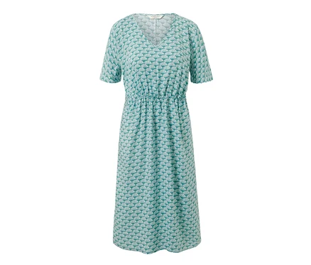 Ein Kleid mit Print.