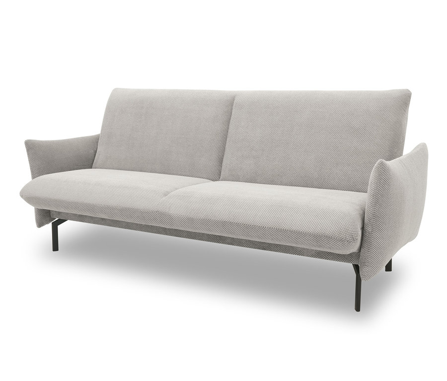 Beige DOMO collection Klappliege »Avila« vor einem weißen Hintergrund.