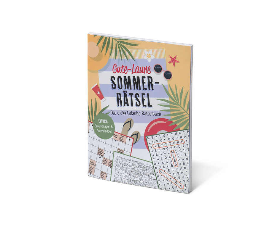 Buch: »Gute-Laune Sommer-Rätsel«.