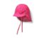 Pinke Kinder-Sonnenmütze mit UV-Schutzfaktor 80.