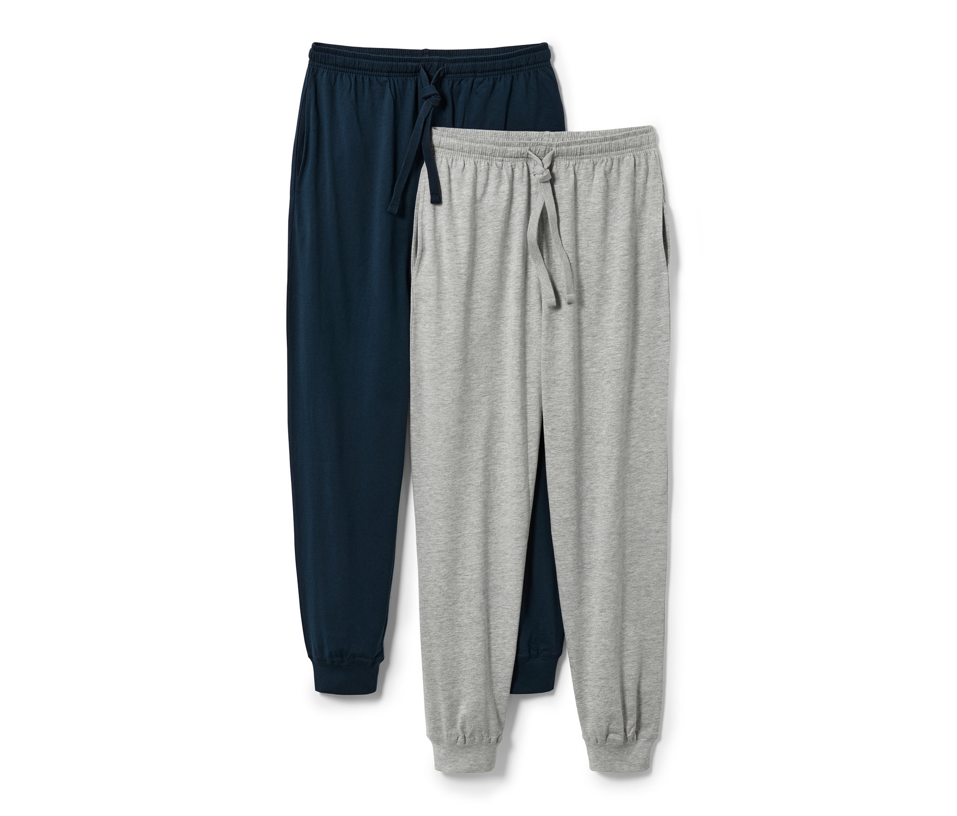 Tchibo - 2 Pyjamahosen - Herren - Gr. M - dunkelblau