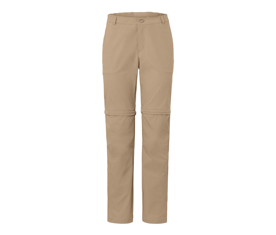 Cremefarbene 2-in-1-Funktionshose.