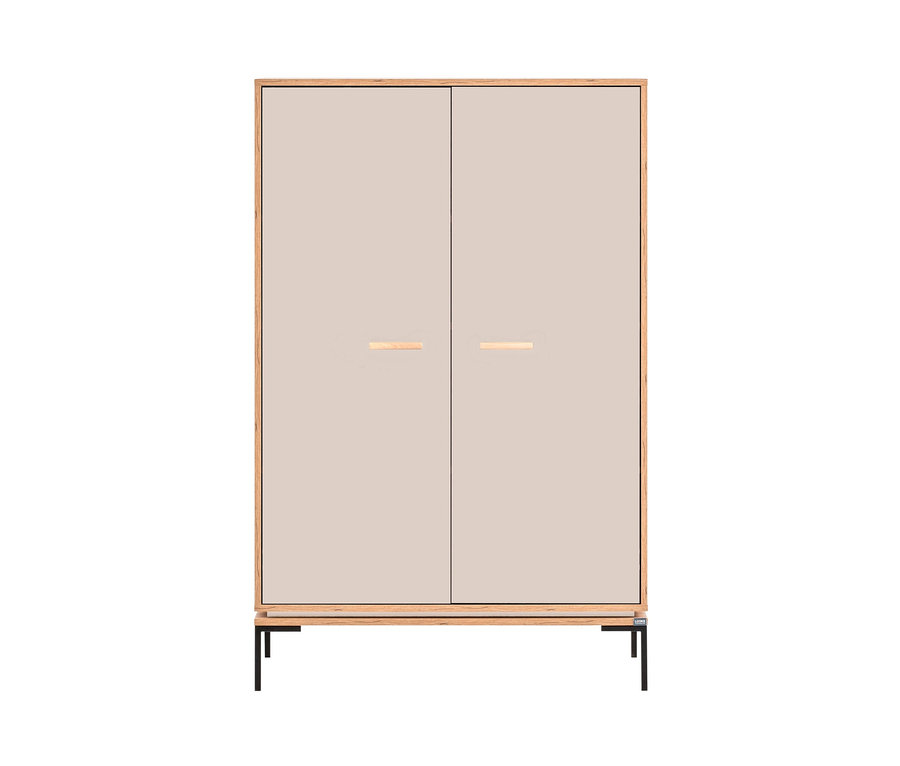 Ein beiges Highboard von LOOKS by Wolfgang Joop.