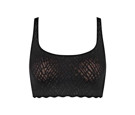 Schwarzes sloggi ZERO Feel Bliss Top.