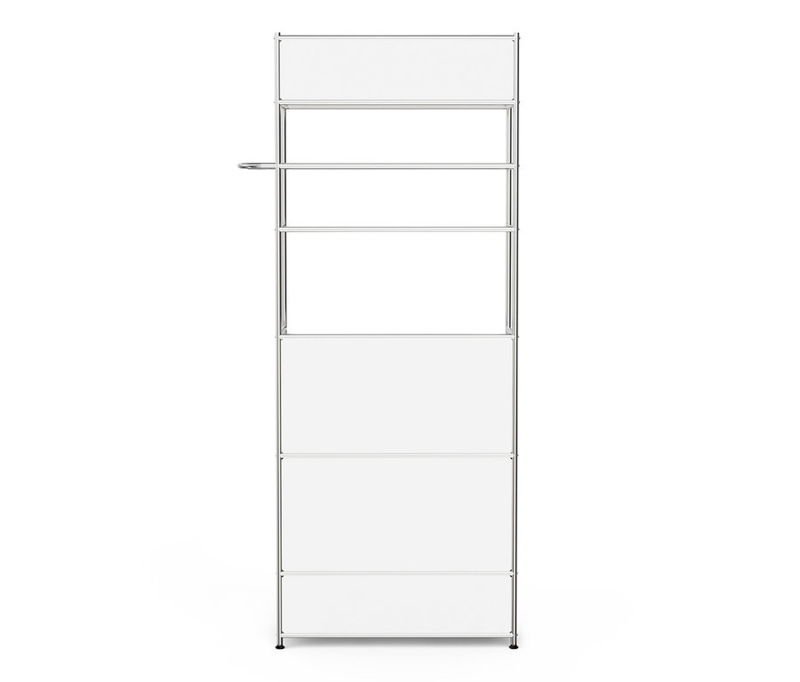 Garderobe Metall »CN3« mit Kleiderstange und 3 Schubladen.