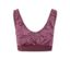 Seamless-Sport-Bustier, pflaume - Pflaume