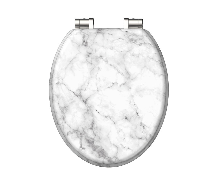 SCHÜTTE MDF-WC-Sitz »MARMOR STONE« mit Marmor.