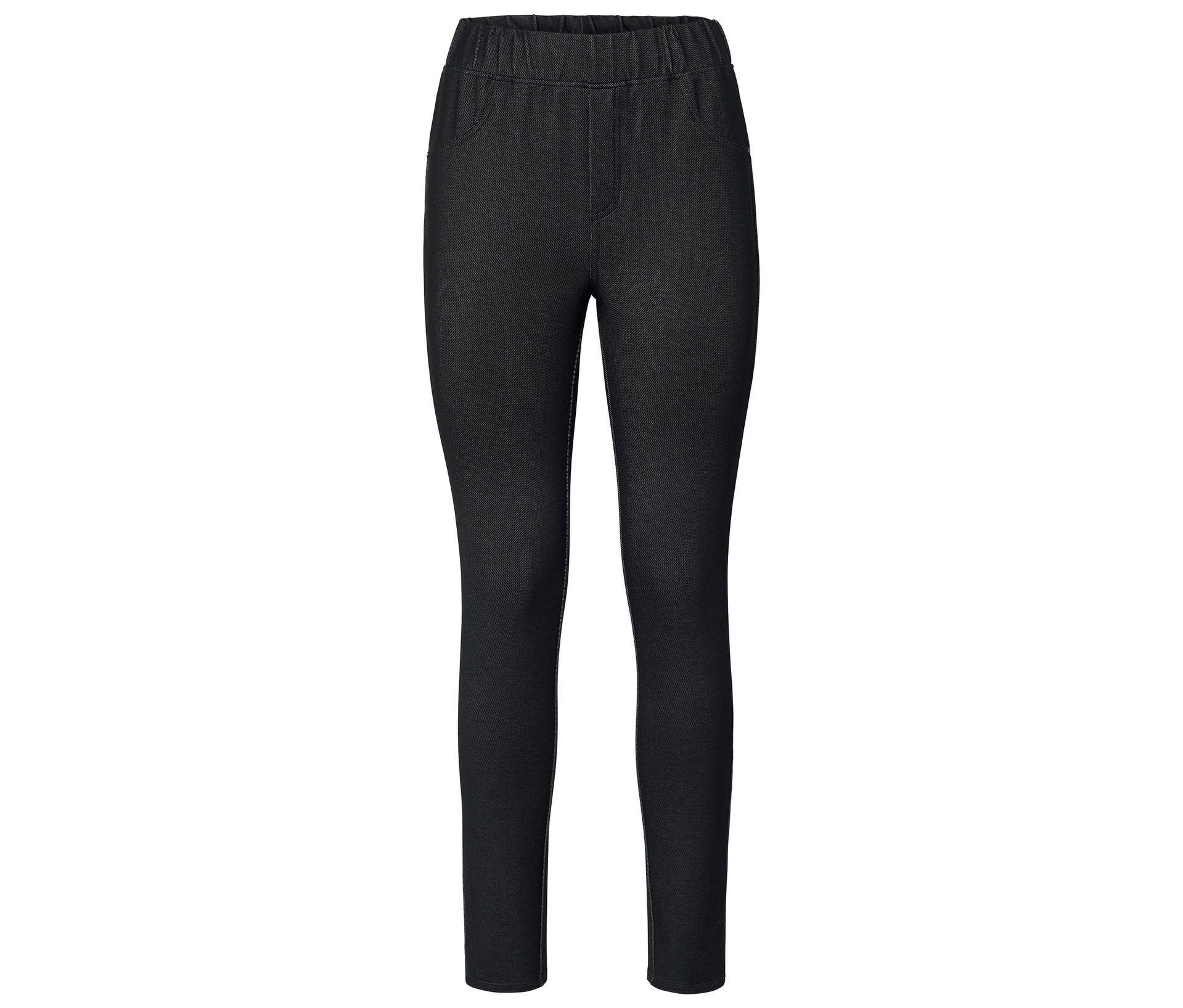 Leggings in Jeans-Optik - Damen - Gr. M - blau - blau