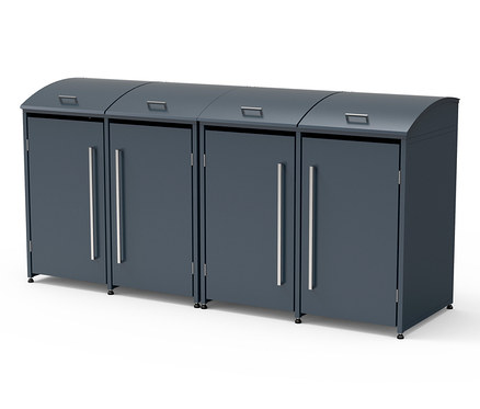 Mülltonnenbox, 4er