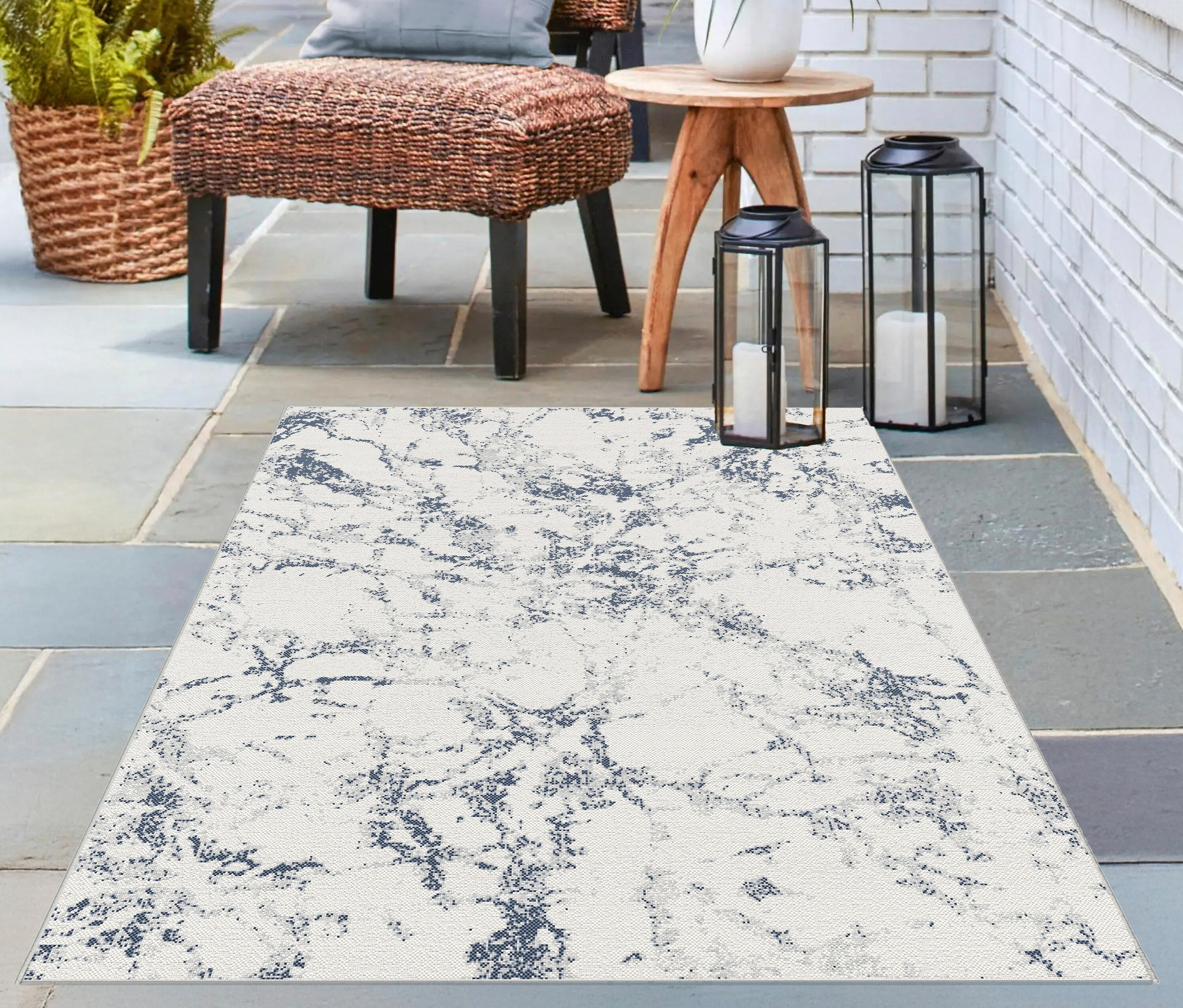 Thumbnail - Tchibo - Teppich »Skyline«, Marble, ca. 200 x 290 cm