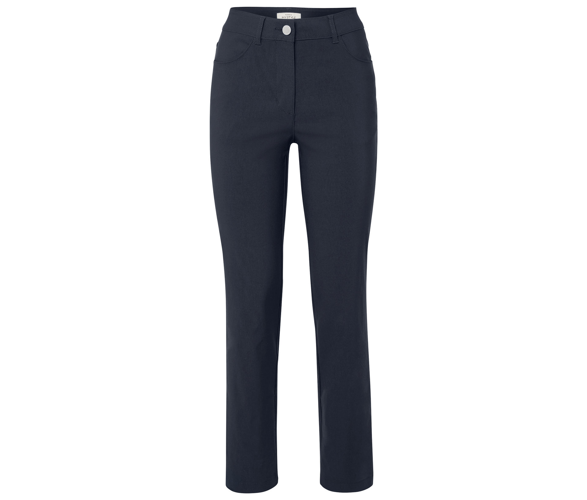 Bengalin-Hose - Damen - Gr. 40 - dunkelblau - dunkelblau