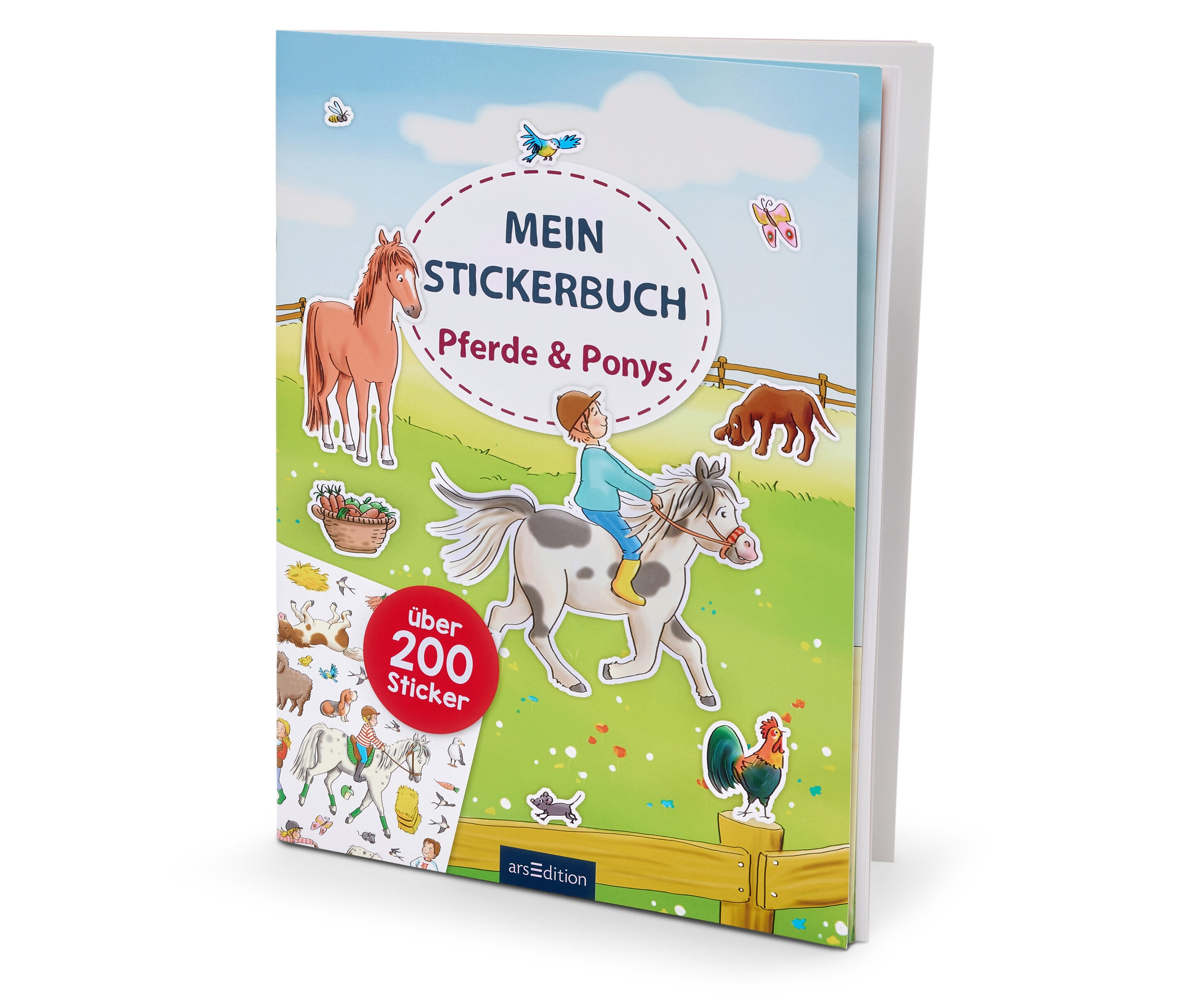 Tchibo - Mein Stickerbuch »Pferde und Ponys«