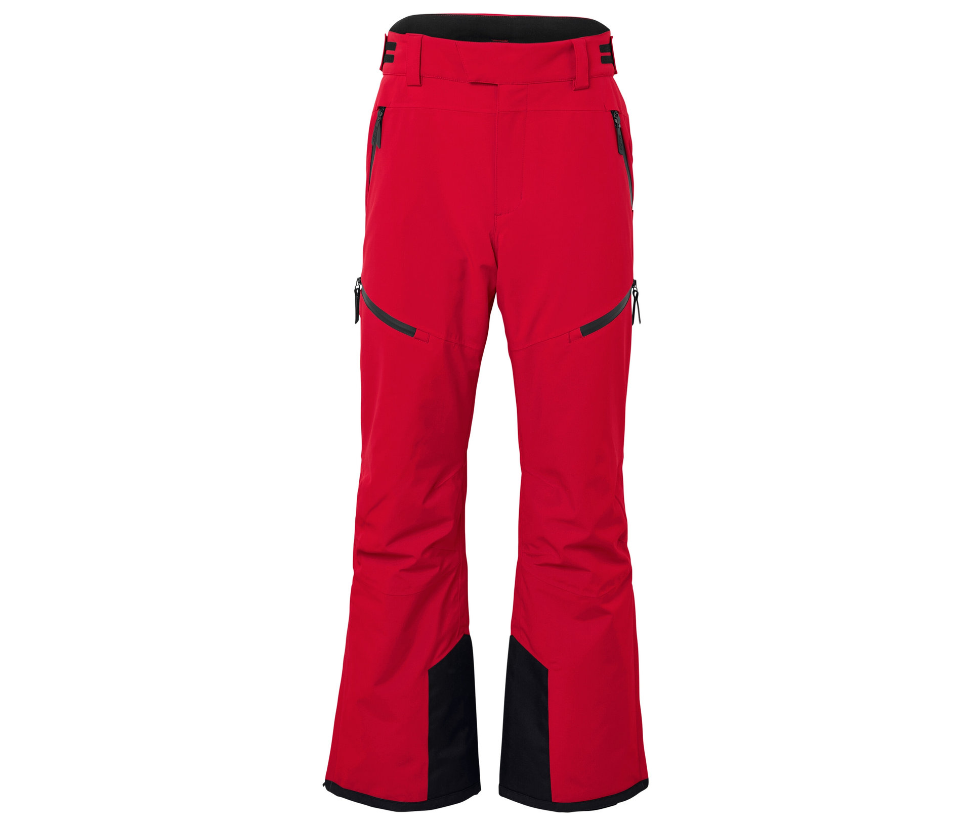 High-Tech-Skihose - Herren - Gr. S - rot - rot