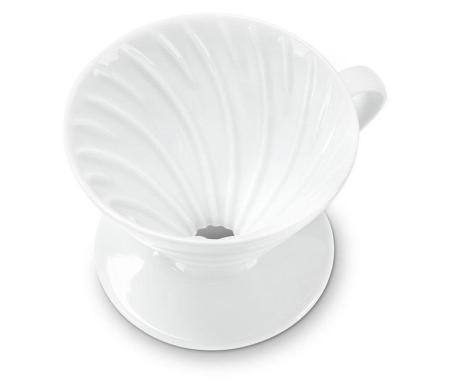 HARIO »V60« Keramik Kaffee Handfilter, Gr. 2, weiß