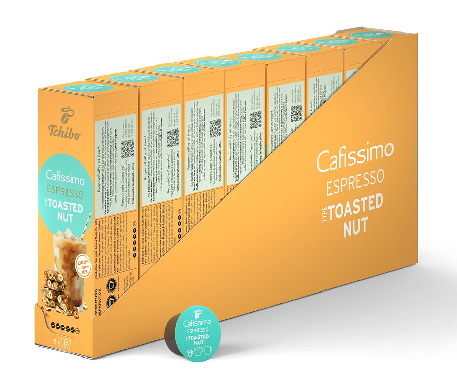 Cafissimo Flavoured Espresso - Tostaed Nut - 10 Kapseln
