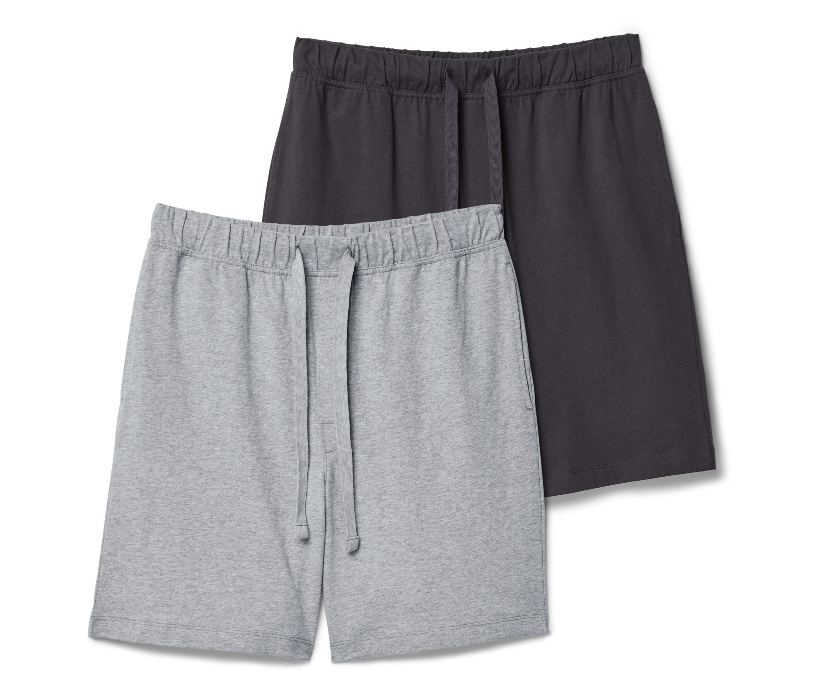 Pyjamashorts - Herren - Gr. M - anthrazit - anthrazit