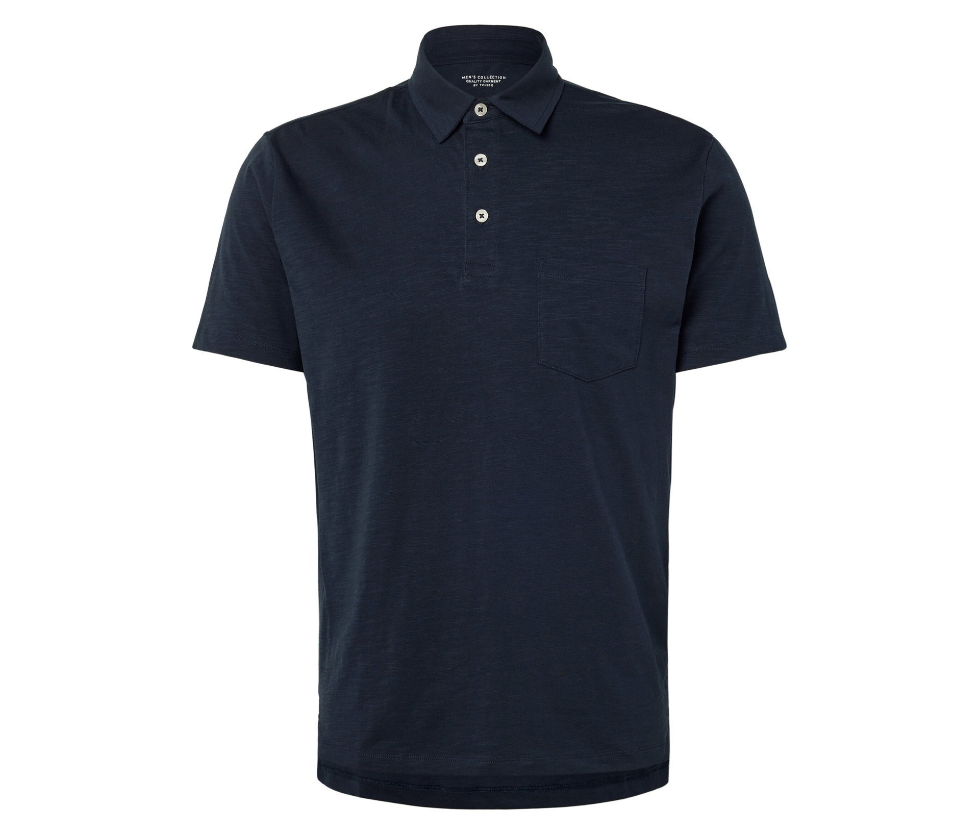 Jersey-Poloshirt - Herren - Gr. XL - dunkelblau - dunkelblau