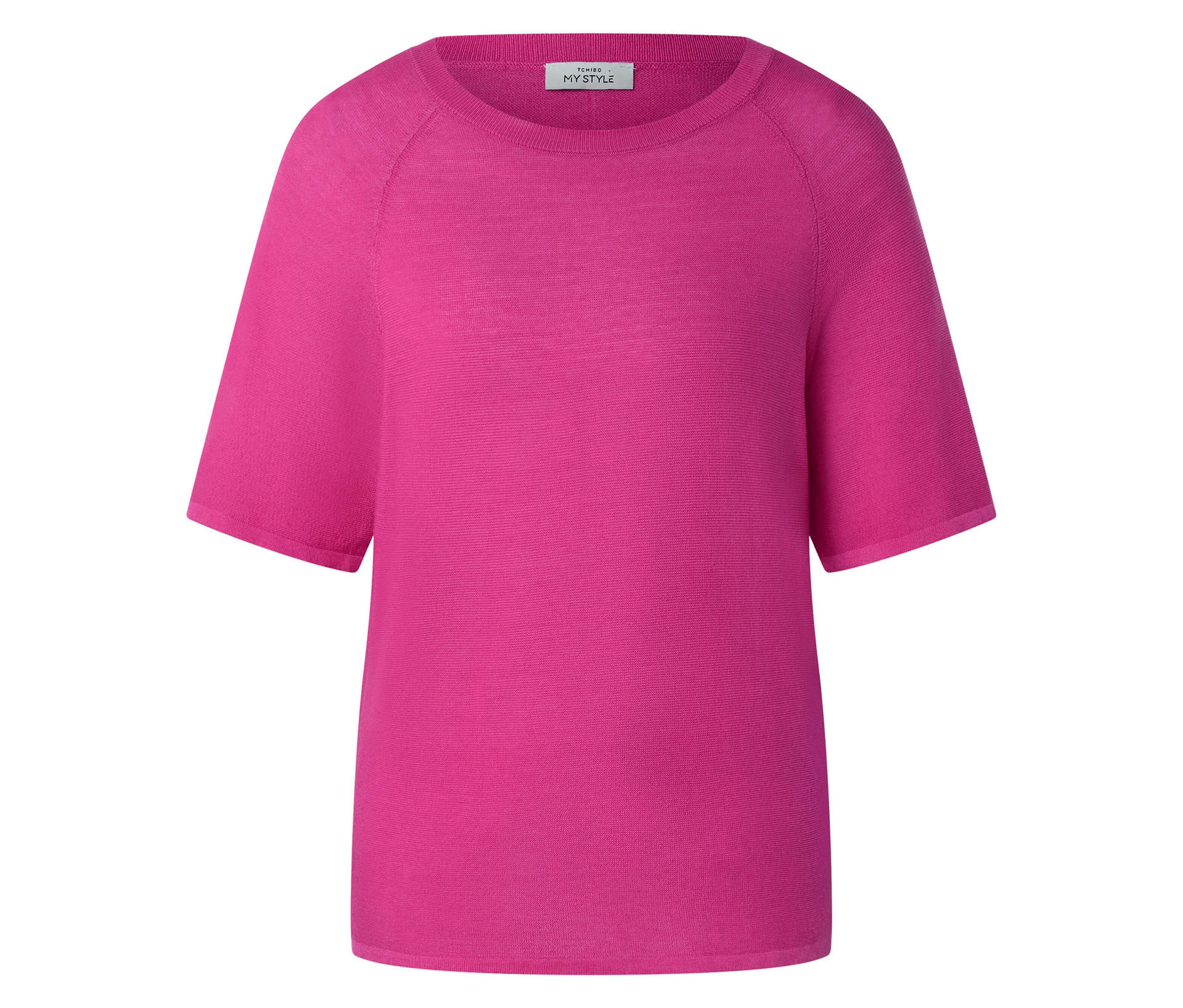 Feinstrick-Shirt - Damen - Gr. M - pink - pink