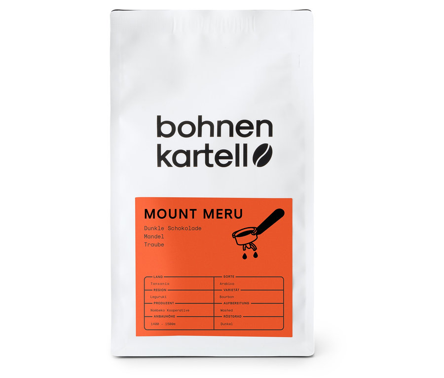 bohnenkartell - Mount Meru Espresso - 250 g Ganze Bohne